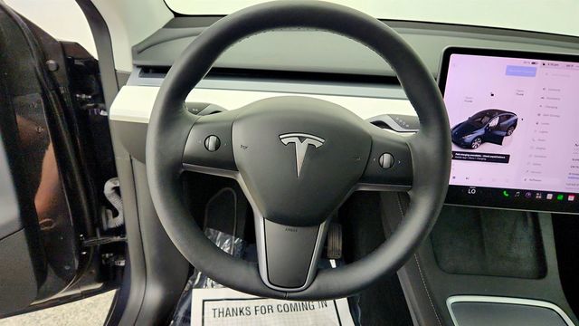 2024 Tesla Model Y Long Range AWD w/ White & Black Premium Interior - 23053785 - 12