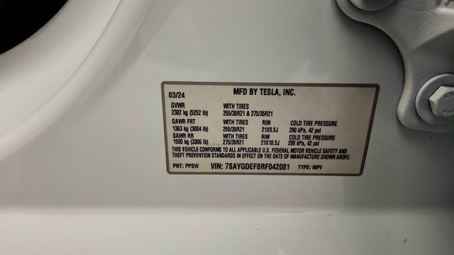 2024 Tesla Model Y Performance AWD - 23099923 - 23