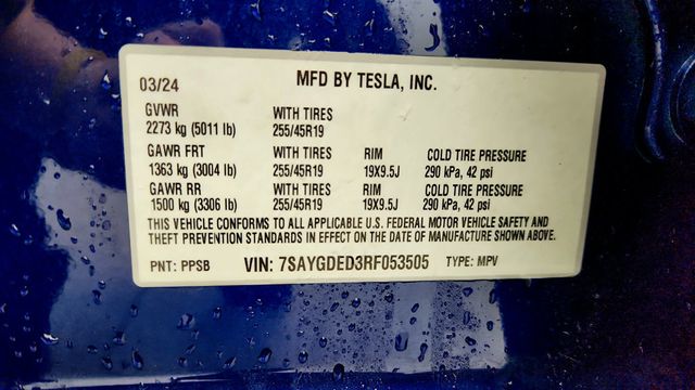 2024 Tesla Model Y RWD *Ltd Avail* with White & Black Premium Interior - 22967932 - 21