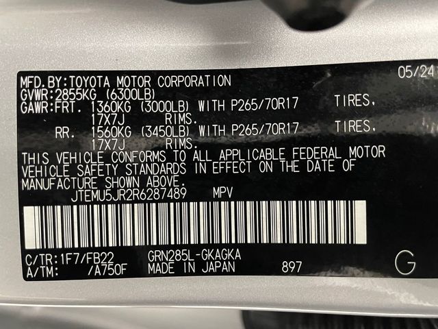 2024 Toyota 4Runner SR5 4WD - 22977920 - 46