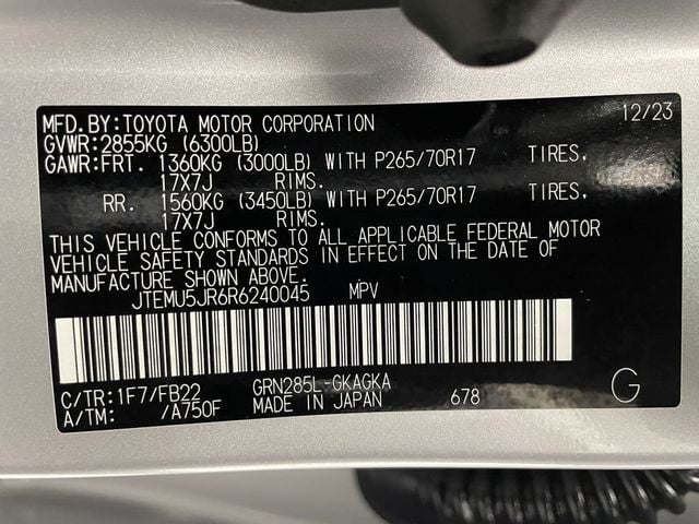 2024 Toyota 4Runner SR5 4WD - 22977922 - 46