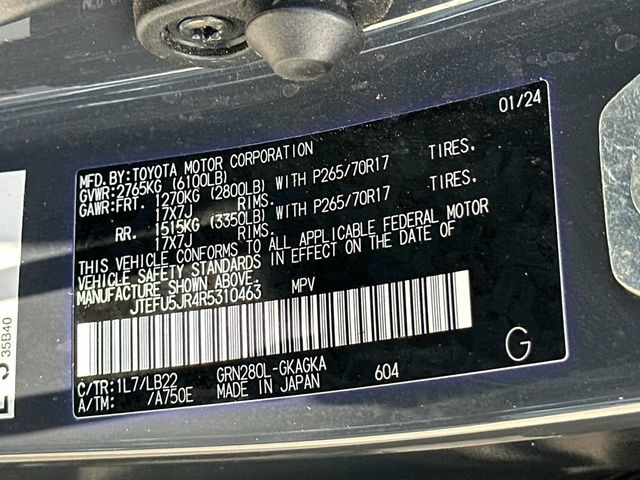 2024 Toyota 4Runner SR5 Premium 2WD - 23026316 - 20