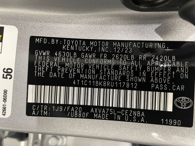 2024 Toyota Camry LE Automatic AWD - 22987135 - 45