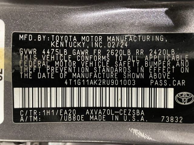 2024 Toyota Camry SE Automatic - 22984080 - 46