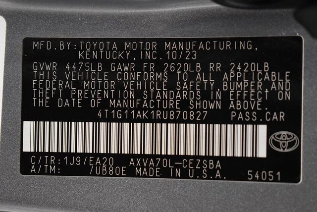 2024 Toyota Camry SE Automatic - 23002356 - 36