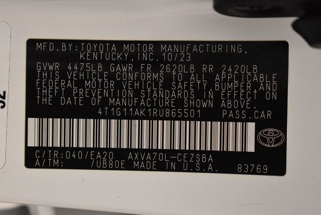 2024 Toyota Camry SE Automatic - 23032872 - 37