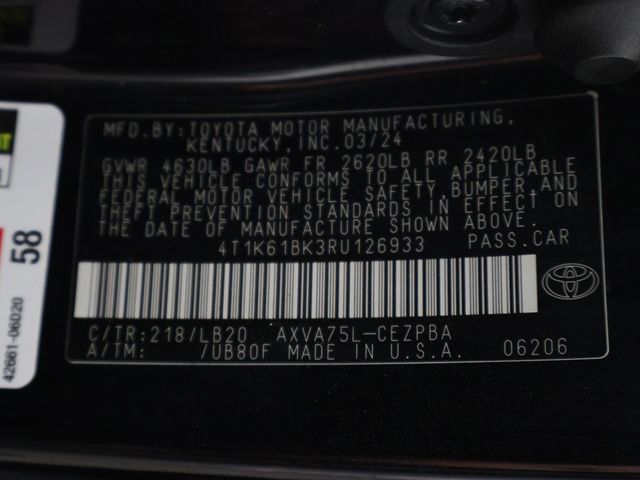 2024 Toyota Camry XSE Automatic AWD - 22997541 - 50