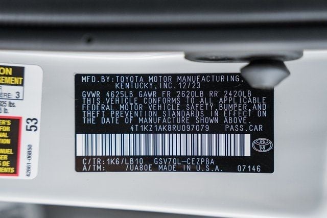 2024 Toyota Camry XSE V6 Automatic - 22625490 - 43