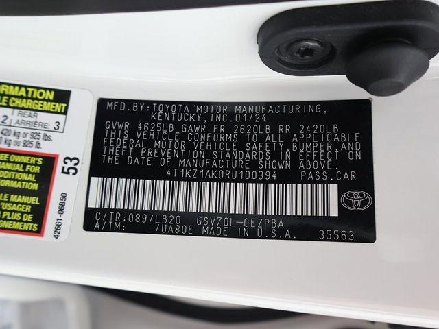 2024 Toyota Camry XSE V6 Automatic - 22997576 - 59