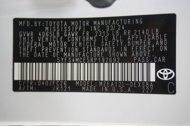 2024 Toyota Corolla  - 23025621 - 28