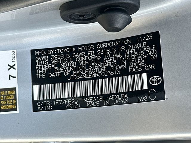 2024 Toyota Corolla LE CVT - 23002103 - 20