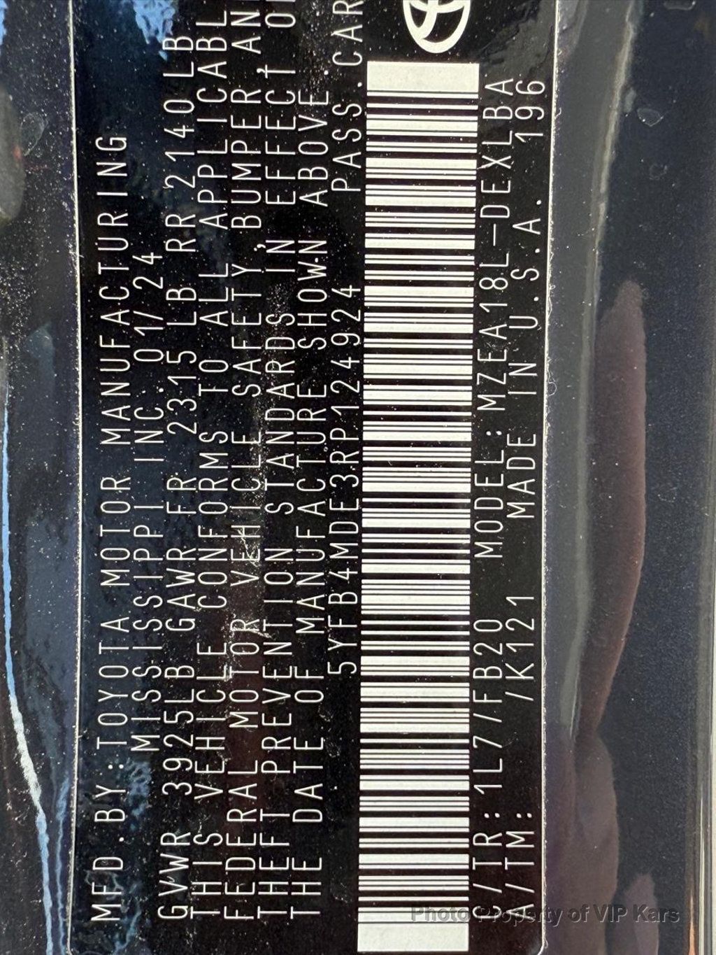 2024 Toyota Corolla LE CVT - 22896704 - 21