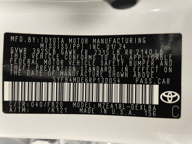 2024 Toyota Corolla LE CVT - 22872745 - 46