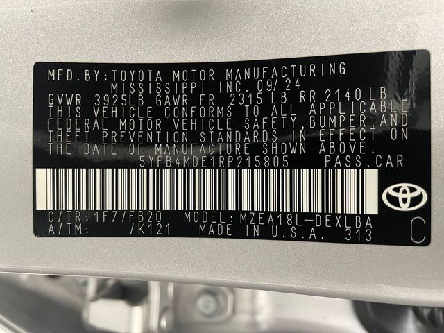 2024 Toyota Corolla LE CVT - 22942125 - 46