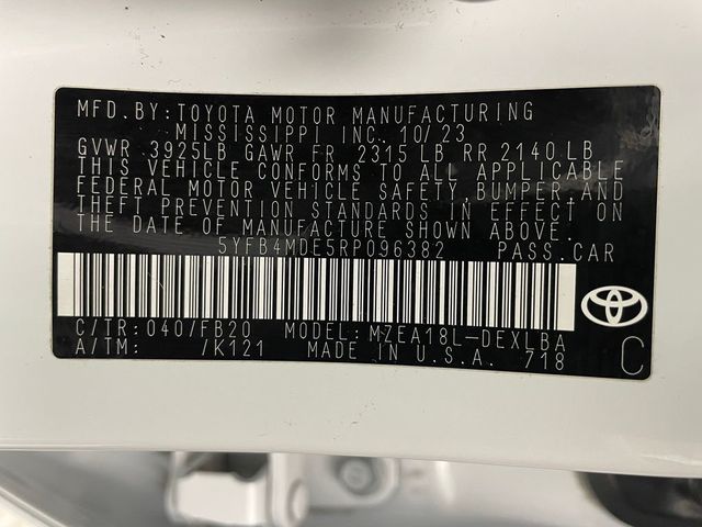 2024 Toyota Corolla LE CVT - 22973047 - 46