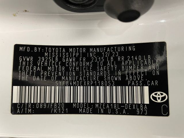 2024 Toyota Corolla LE CVT - 22980933 - 46