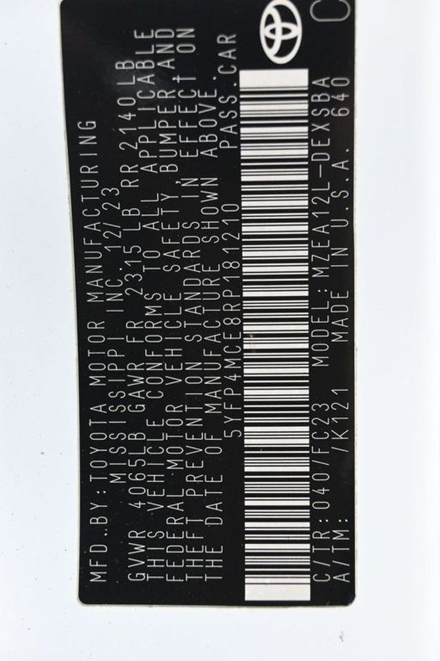 2024 Toyota Corolla SE CVT - 22991333 - 3