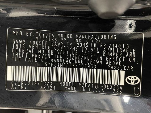 2024 Toyota Corolla SE CVT - 22888809 - 46