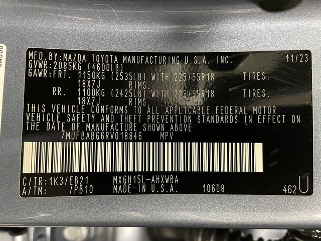 2024 Toyota Corolla Cross Hybrid XSE 4WD - 22968022 - 50