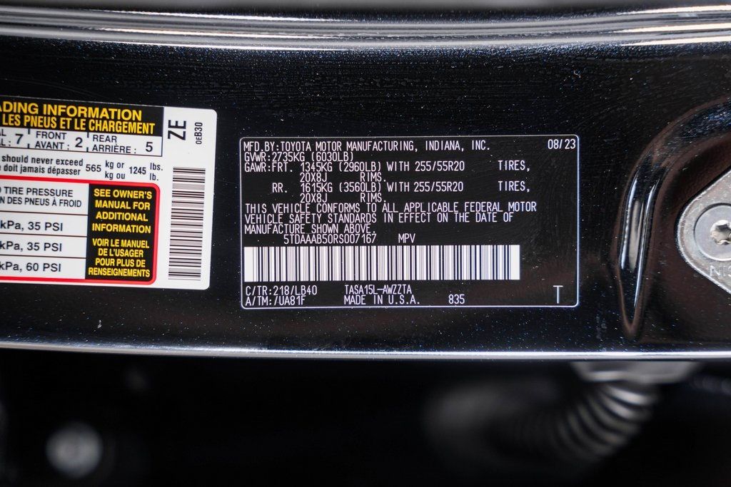 2024 Toyota Grand Highlander Platinum AWD - 22417174 - 50
