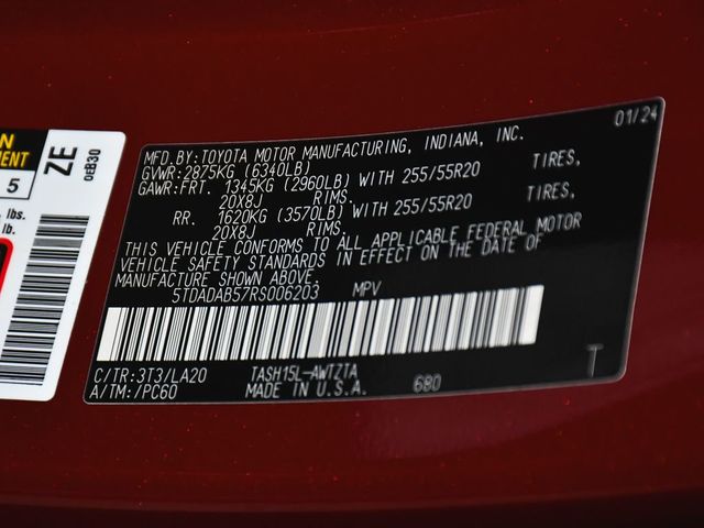 2024 Toyota Grand Highlander Hybrid MAX Platinum - 23038313 - 15