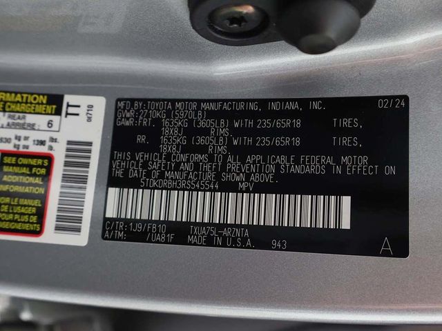 2024 Toyota Highlander LE AWD - 23008248 - 53