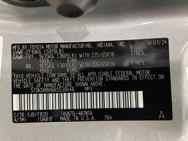 2024 Toyota Highlander LE AWD - 22990109 - 49