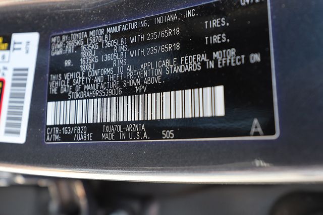 2024 TOYOTA HIGHLANDER LE FWD - 22985385 - 32