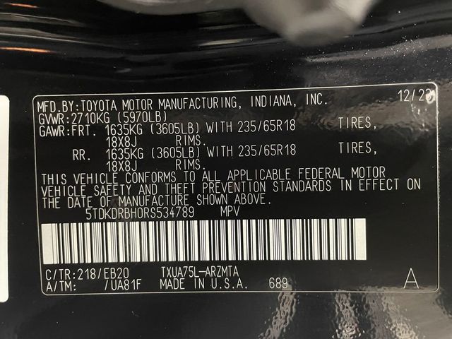 2024 Toyota Highlander XLE AWD - 22983543 - 50