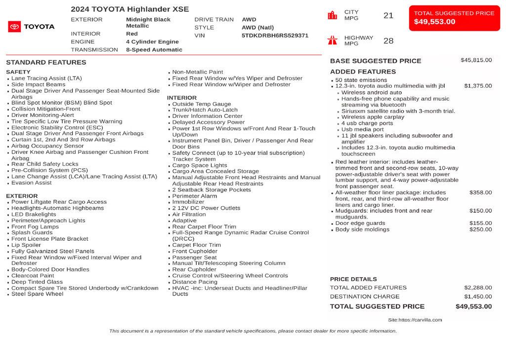 Toyota Highlander photo 3