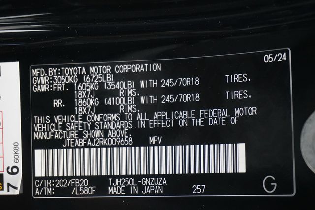 2024 Toyota Land Cruiser  - 22944362 - 35