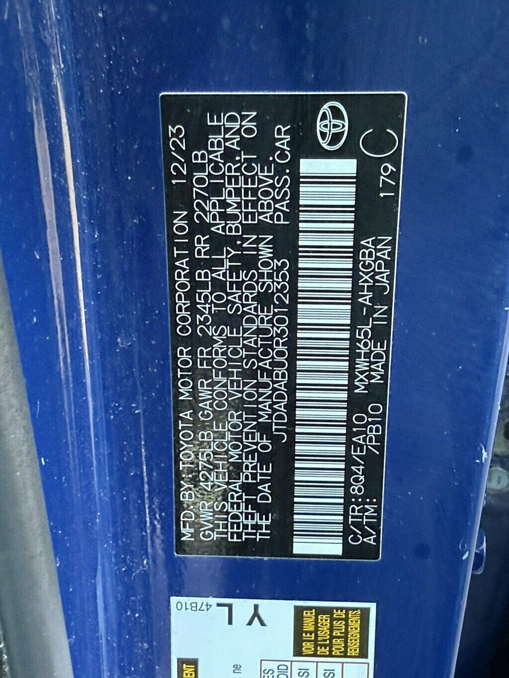 2024 Toyota Prius XLE AWD - 23092886 - 34