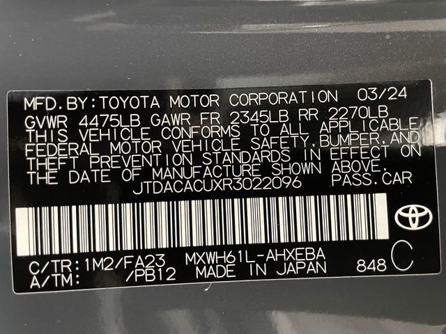 2024 Toyota Prius Prime SE - 23006218 - 44