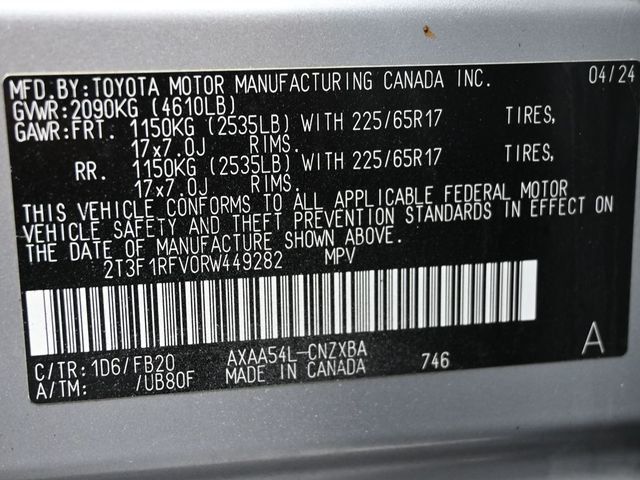 2024 Toyota RAV4 LE AWD - 22971962 - 8