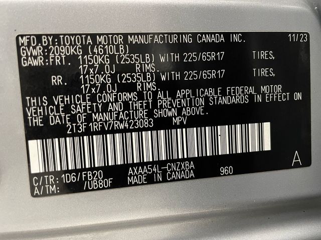 2024 Toyota RAV4 LE AWD - 22951228 - 47