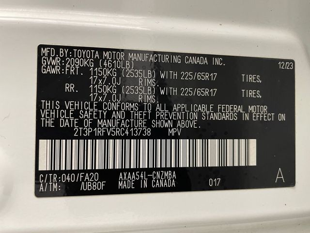 2024 Toyota RAV4 XLE AWD - 23010307 - 45