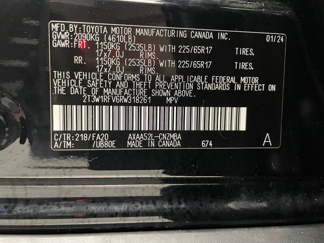 2024 Toyota RAV4 XLE FWD - 23005788 - 45