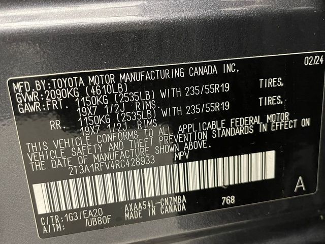 2024 Toyota RAV4 XLE Premium AWD - 22997626 - 48