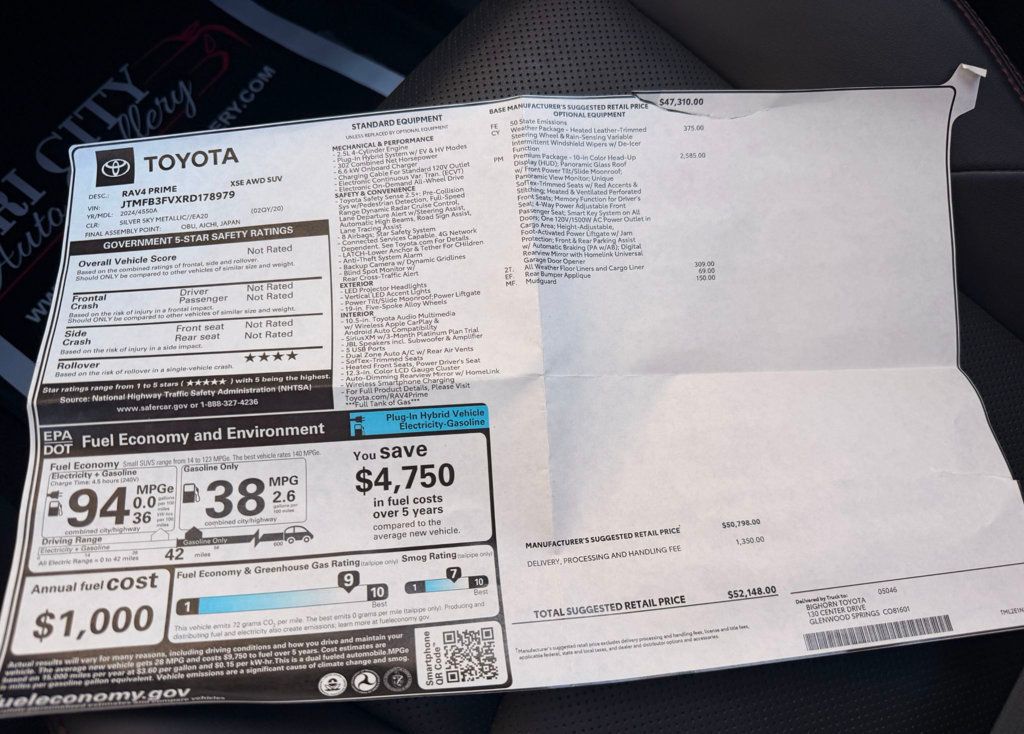 2024 Toyota RAV4 Prime XSE - 23016325 - 38