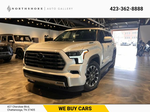 2024 Toyota Sequoia LocalTrade/Limited/4WD/PanoRoof/CaptainsChairs/Htd&CldSeats/NAV - 22995711 - 0