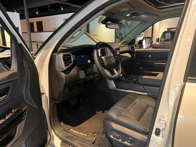 2024 Toyota Sequoia LocalTrade/Limited/4WD/PanoRoof/CaptainsChairs/Htd&CldSeats/NAV - 22995711 - 8