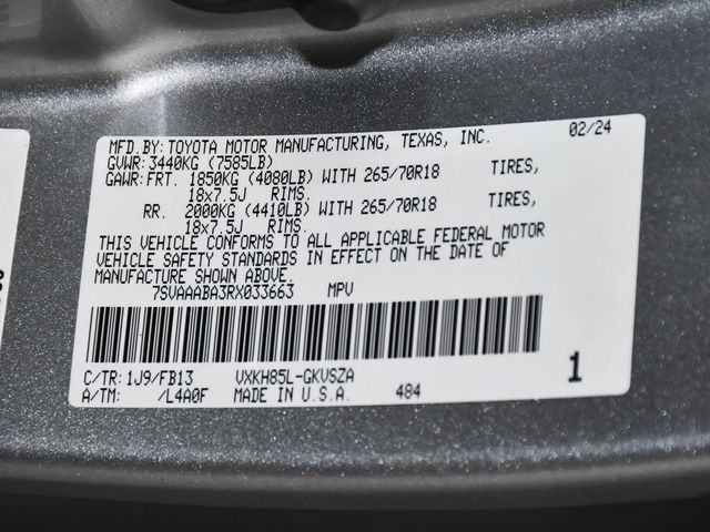 2024 Toyota Sequoia Platinum - 22938089 - 14