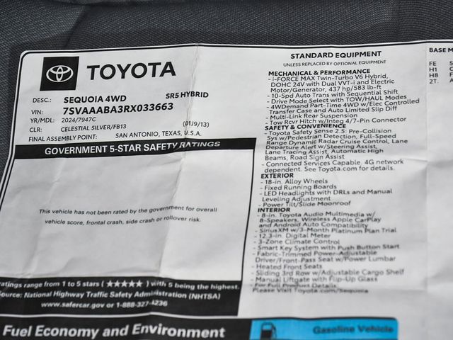 2024 Toyota Sequoia Platinum - 22938089 - 68
