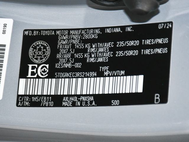 2024 Toyota Sienna XSE - 23003069 - 15