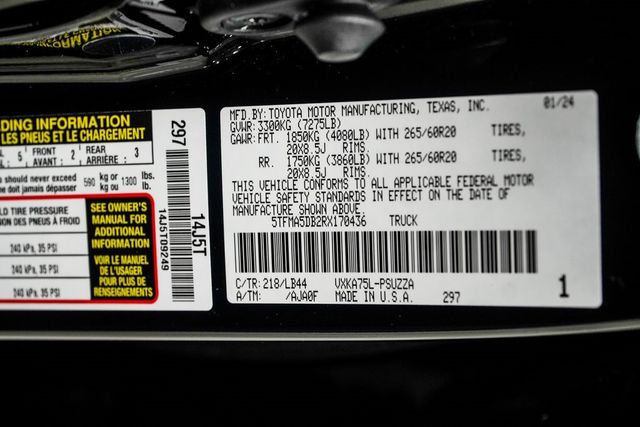 2024 Toyota Tundra 4WD 1794 Edition CrewMax 5.5' Bed - 22957737 - 43