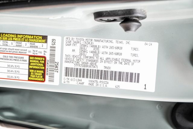 2024 Toyota Tundra 4WD 1794 Edition Hybrid CrewMax 5.5' Bed - 22885343 - 51