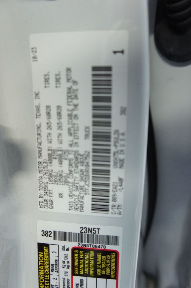 2024 Toyota Tundra 4WD 1-Owner, Limited Crewmax 5.5, JBL AUDIO! - 23067283 - 36