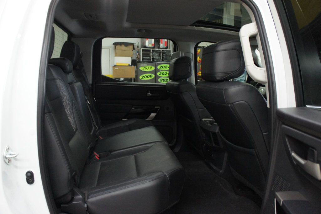 2024 Toyota Tundra 4WD 1-Owner, Limited Crewmax 5.5, JBL AUDIO! - 23067283 - 54