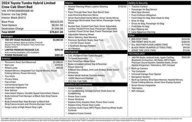 2024 Toyota Tundra 4WD Limited - 23023346 - 5