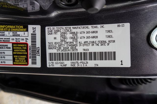 2024 Toyota Tundra 4WD Limited CrewMax 5.5' Bed - 23008266 - 44